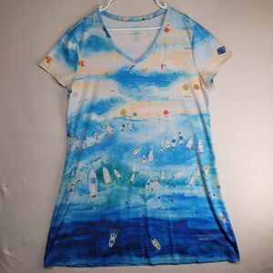 Art & Sol Amber M. Moran Beach Swimwear Casual Stretch Dress Cover Up Size XL